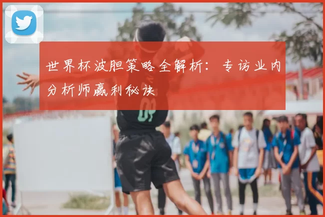 世界杯波胆策略全解析:专访业内分析师赢利秘诀