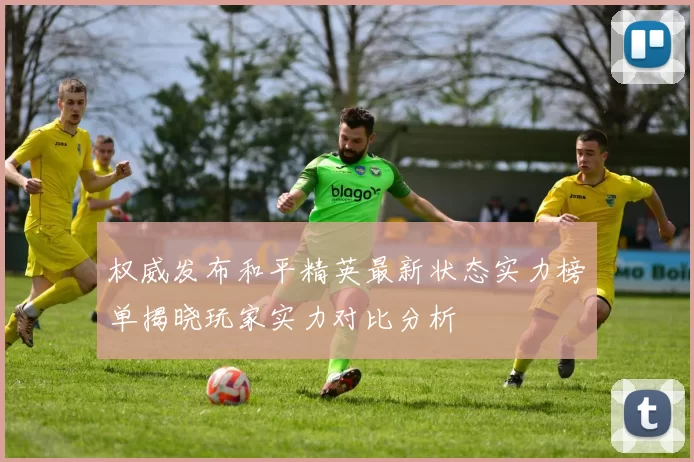 权威发布和平精英最新状态实力榜单揭晓玩家实力对比分析