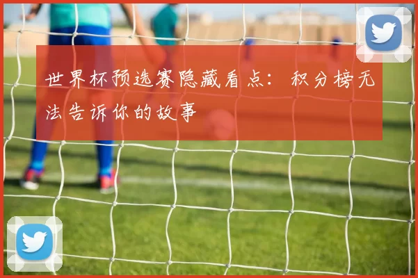 世界杯预选赛隐藏看点:积分榜无法告诉你的故事