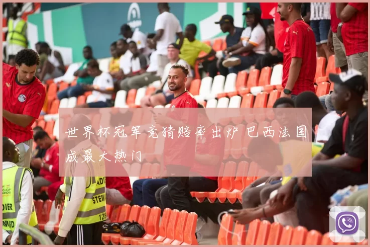 世界杯冠军竞猜赔率出炉 巴西法国成最大热门